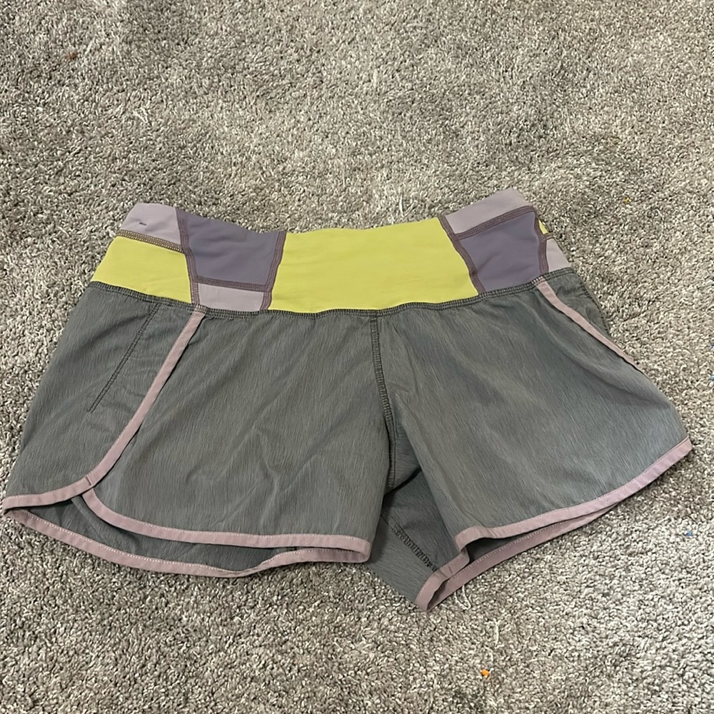 Lululemon multi colored speed ups